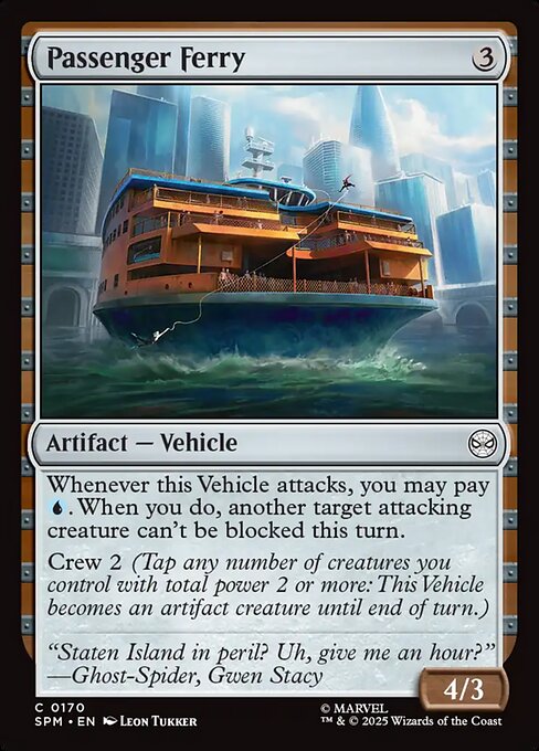 Passenger Ferry — Front