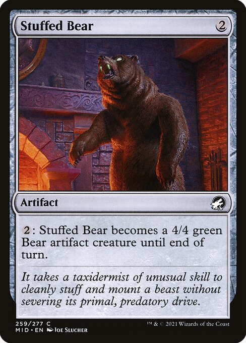 Stuffed Bear — Front