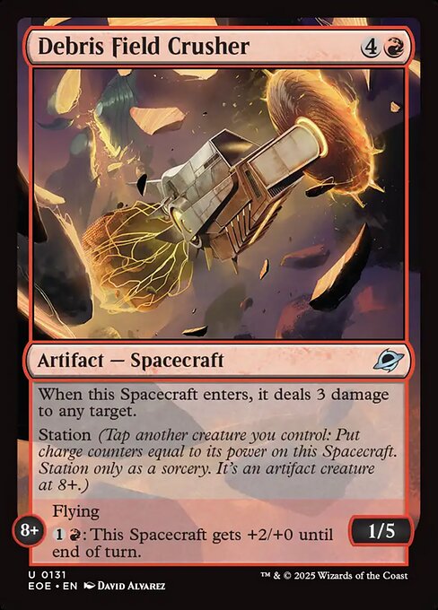 Debris Field Crusher — Front