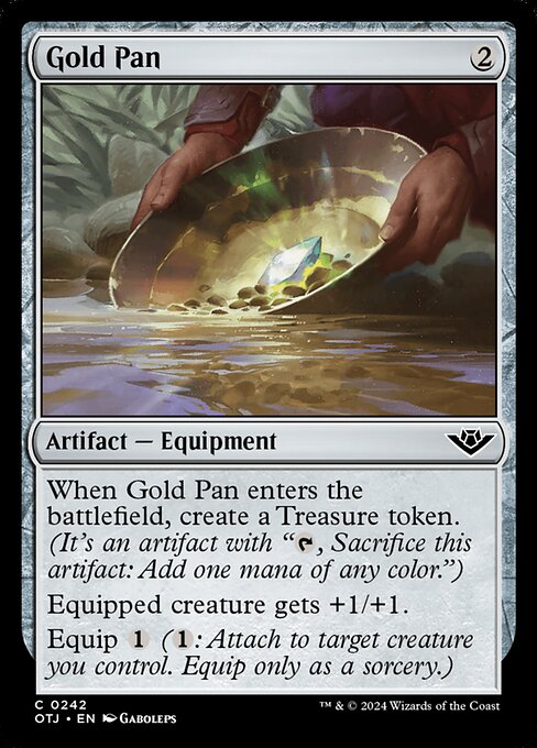 Gold Pan — Front