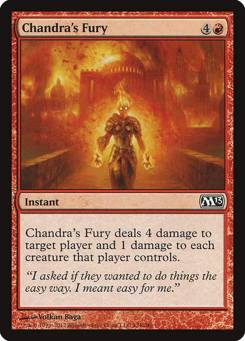 Chandra's Fury — Front
