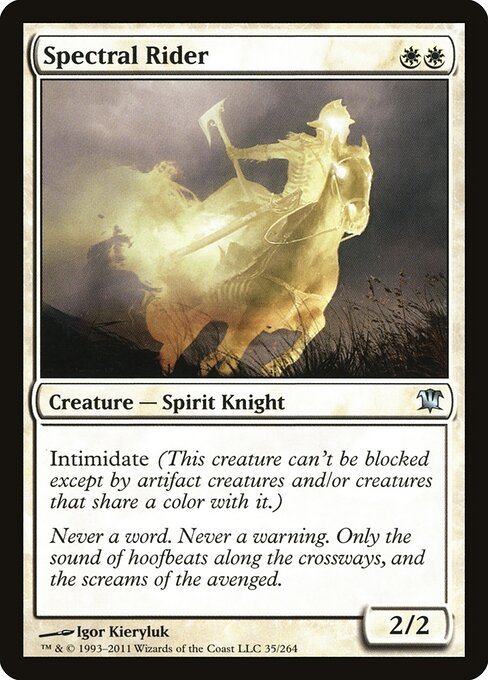 Spectral Rider — Front