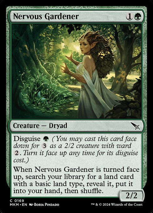 Nervous Gardener — Front