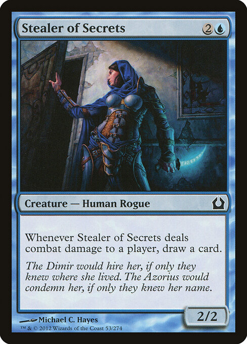 Stealer of Secrets — Front