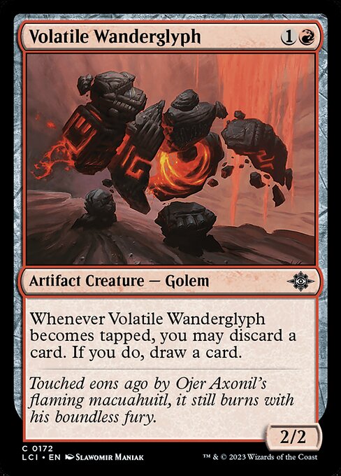 Volatile Wanderglyph — Front