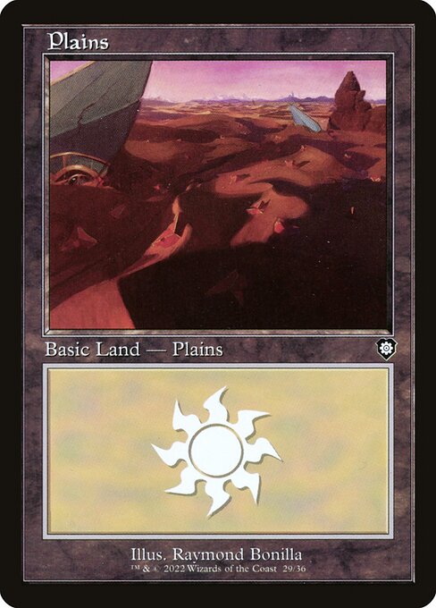 Plains (29) (Retro Frame) — Front