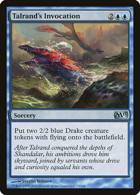 Talrand's Invocation — Front