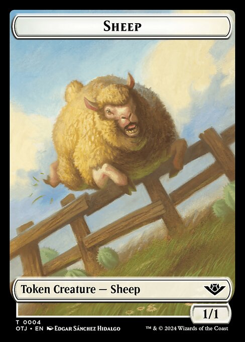 Sheep Token — Front