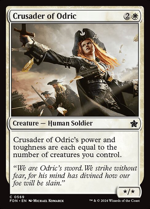 Crusader of Odric (0569) — Front