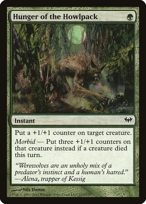 Hunger of the Howlpack — Front