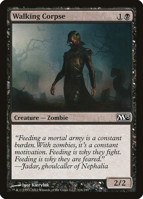 Walking Corpse — Front