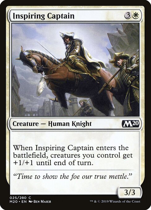 Inspiring Captain — Front