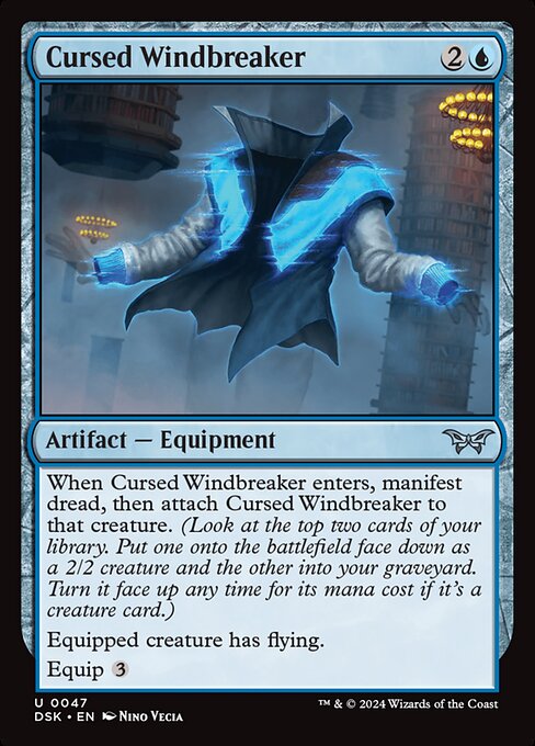 Cursed Windbreaker — Front