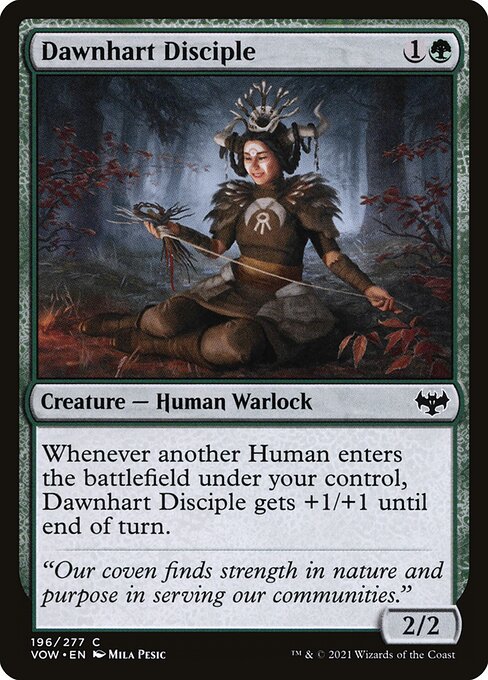 Dawnhart Disciple — Front