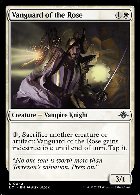 Vanguard of the Rose — Front