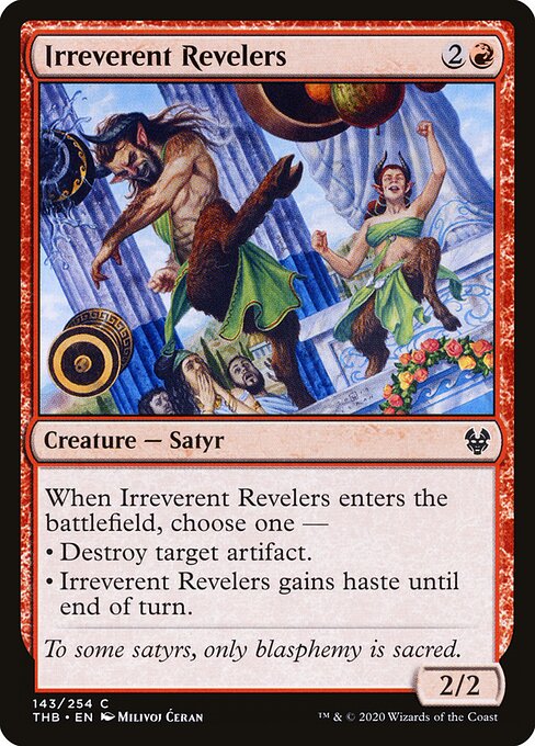 Irreverent Revelers — Front