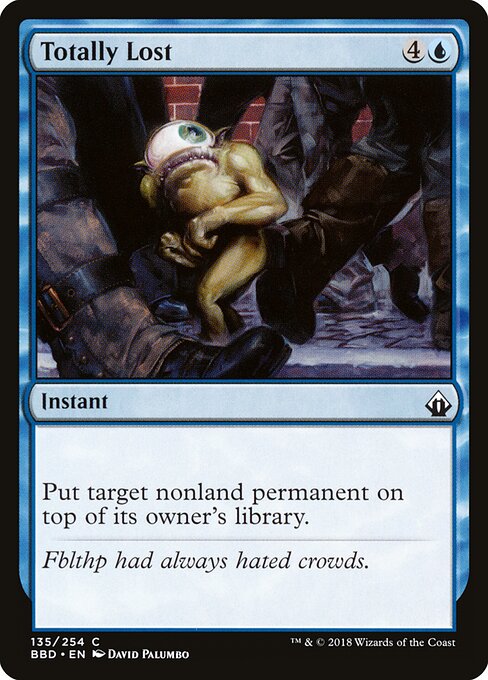 Totally Lost — Front