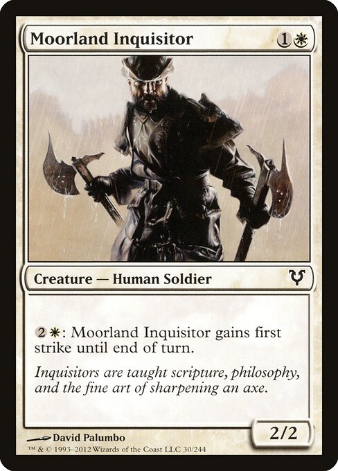Moorland Inquisitor — Front