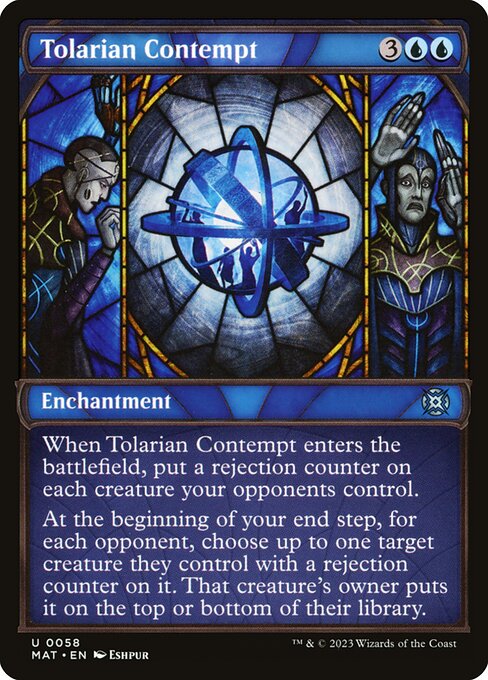 Tolarian Contempt (Showcase) — Front