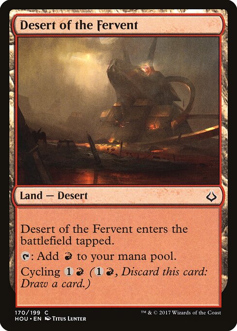 Desert of the Fervent — Front