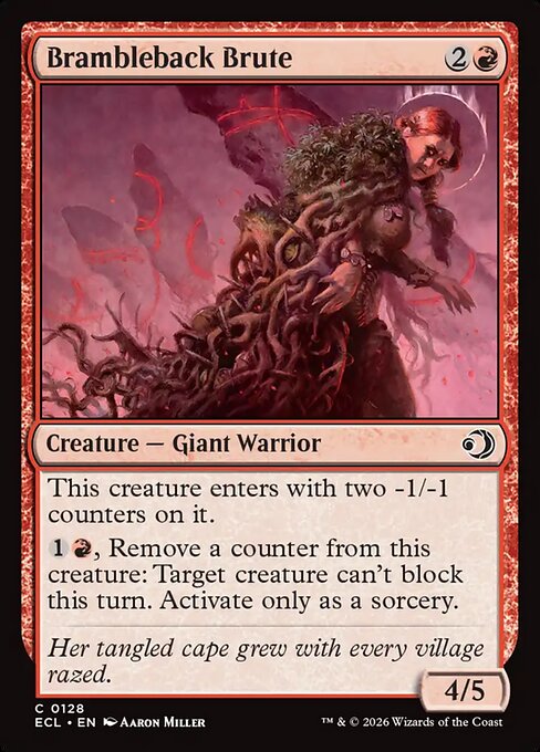 Brambleback Brute — Front