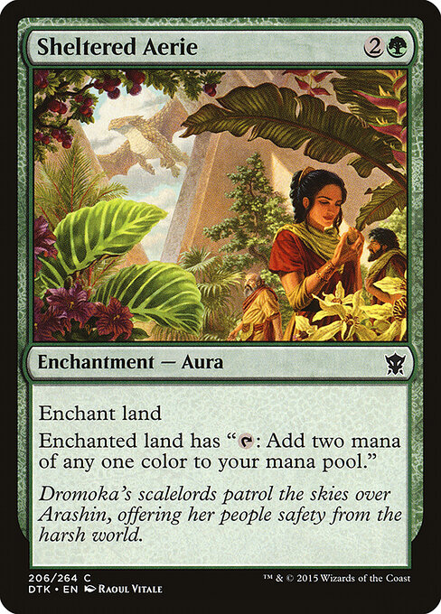 Sheltered Aerie — Front