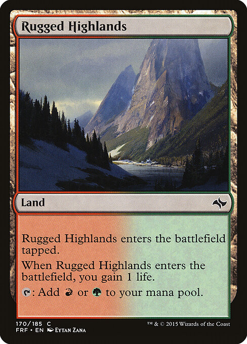 Rugged Highlands — Front