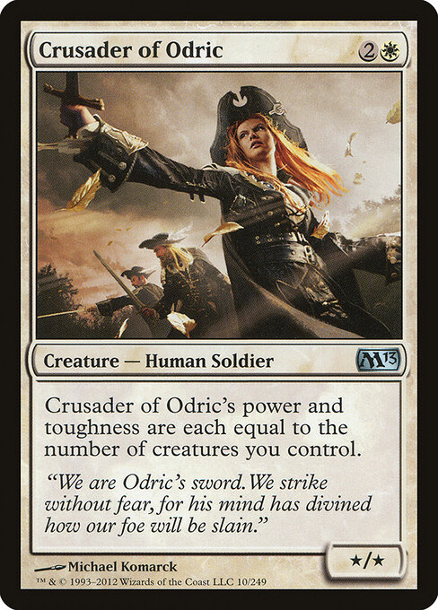 Crusader of Odric — Front