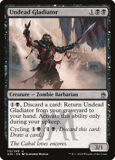 Undead Gladiator — Front