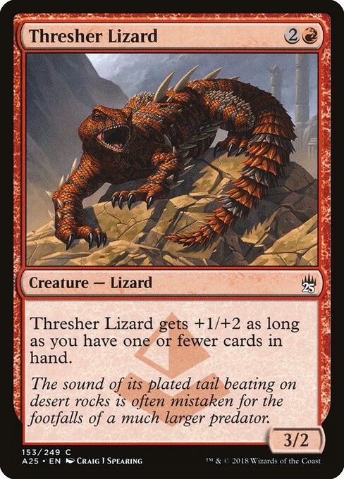 Thresher Lizard — Front