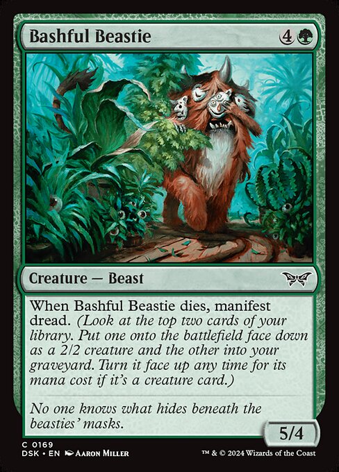 Bashful Beastie — Front