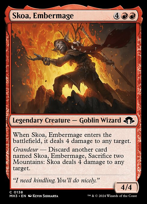 Skoa, Embermage — Front