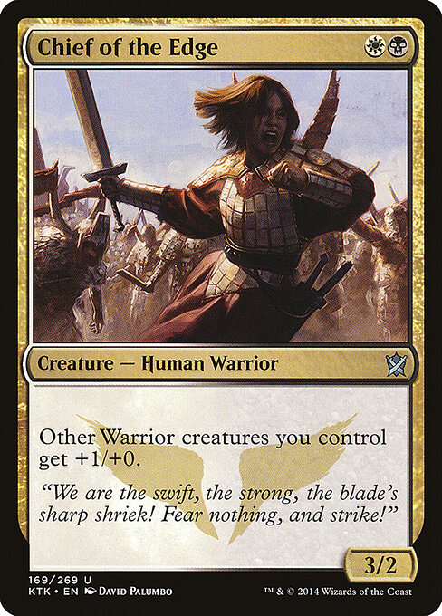 Chief of the Edge — Front