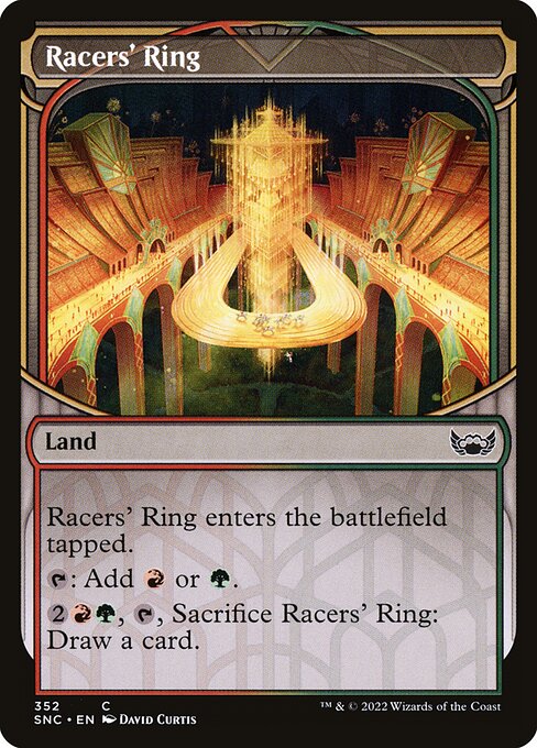 Racers' Ring (Showcase) — Front