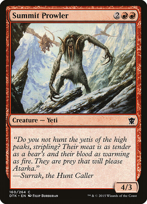 Summit Prowler — Front