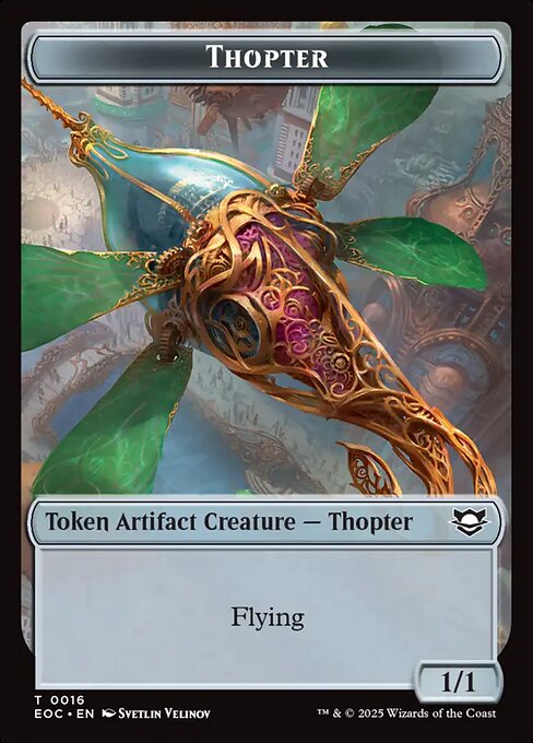 Thopter // Gnome Double-Sided Token