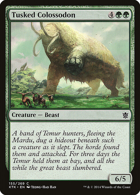 Tusked Colossodon — Front
