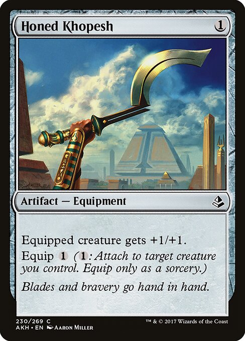 Honed Khopesh — Front