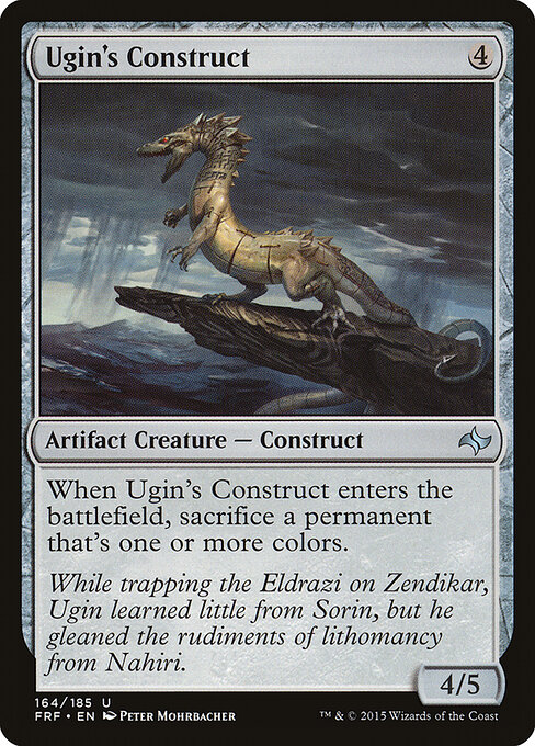 Ugin's Construct — Front