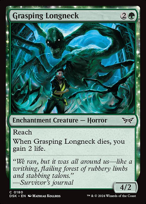 Grasping Longneck — Front