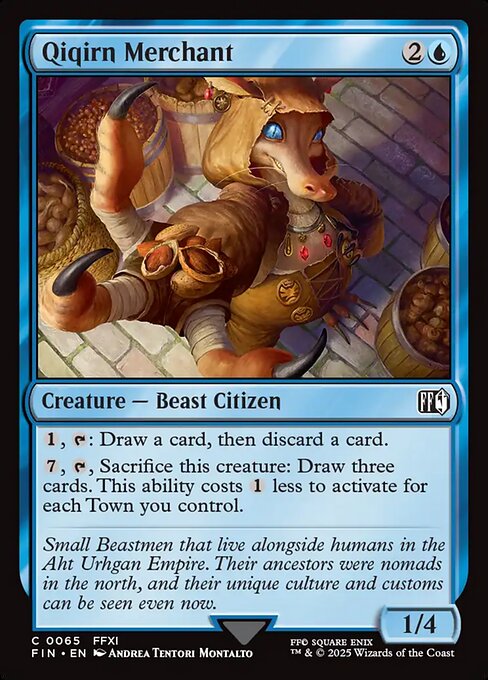 Qiqirn Merchant — Front