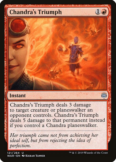 Chandra's Triumph — Front