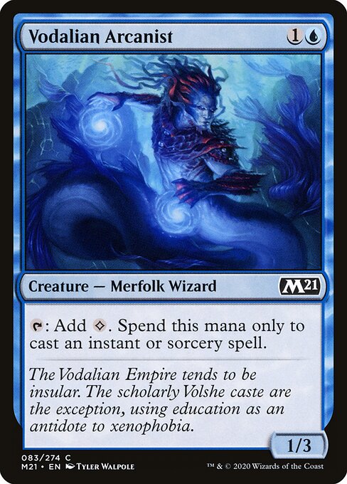 Vodalian Arcanist — Front