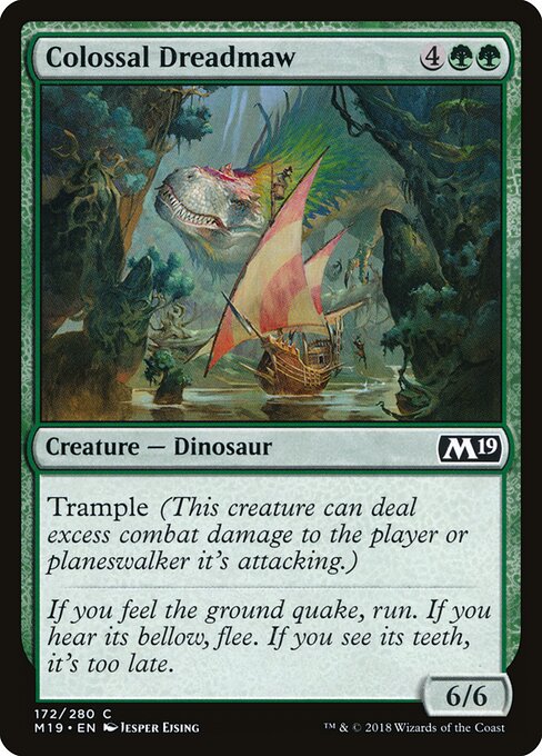 Colossal Dreadmaw — Front