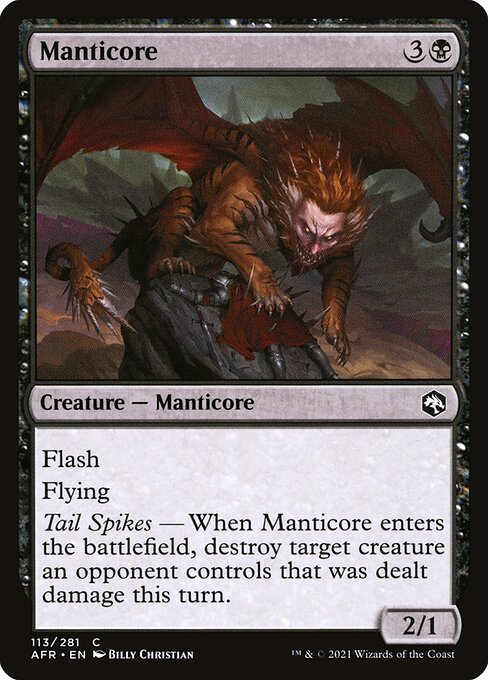 Manticore — Front