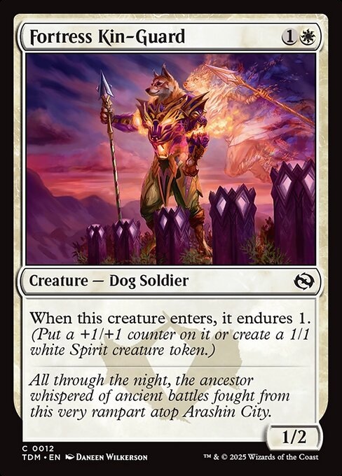 Fortress Kin-Guard — Front