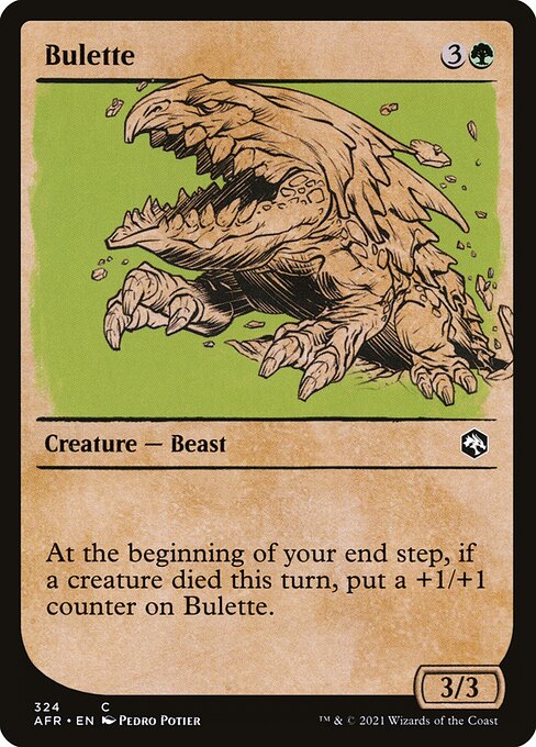Bulette (Showcase) — Front