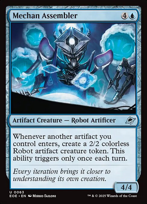 Mechan Assembler — Front