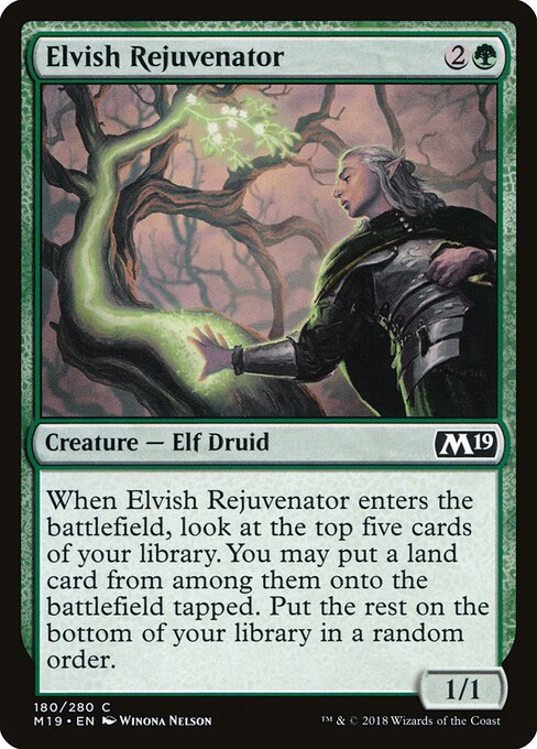 Elvish Rejuvenator — Front