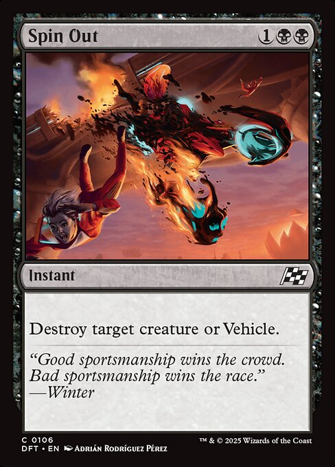 Spin Out — Front